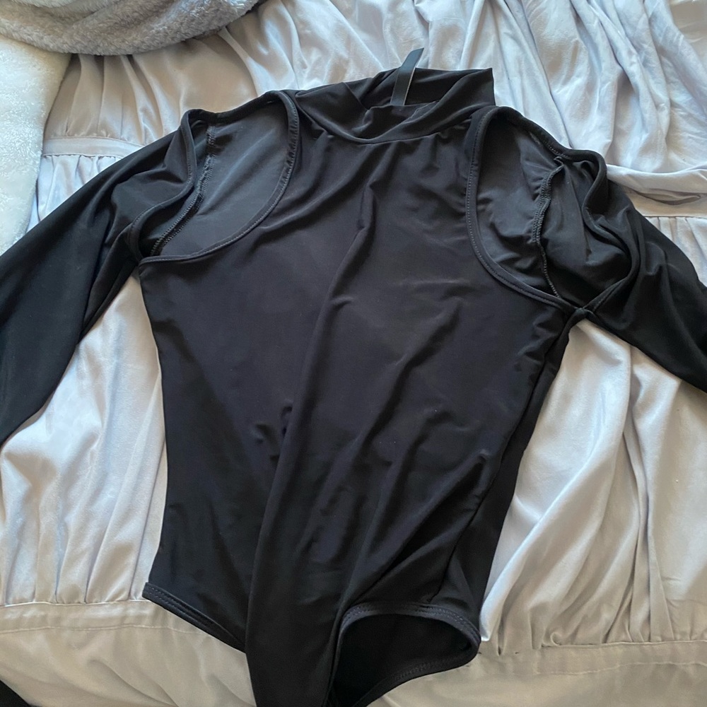 ASOS black cutout bodysuit